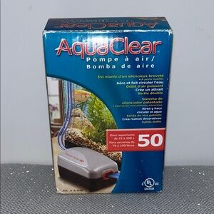 AquaClear Aquarium Air Pump 50